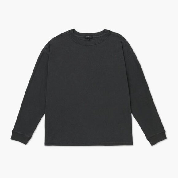 Richer Poorer NWT Mens XXL 2XL Charcoal Gray Relaxed Long Sleeve T-Shirt Cotton - Picture 3 of 8